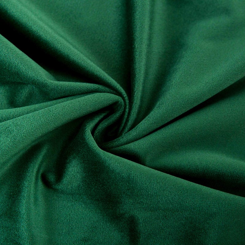 RainRoad Velvet Decorative Throw Pillow Covers Cushion Cover Pillow Case for Sofa Couch Bed Chair Soft Square Dark Green Throw Pillows 12x20 Inch,Set of 2 - Image 5